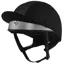 Charles Owen Pro II Plus Jockey Skull Hat Silver